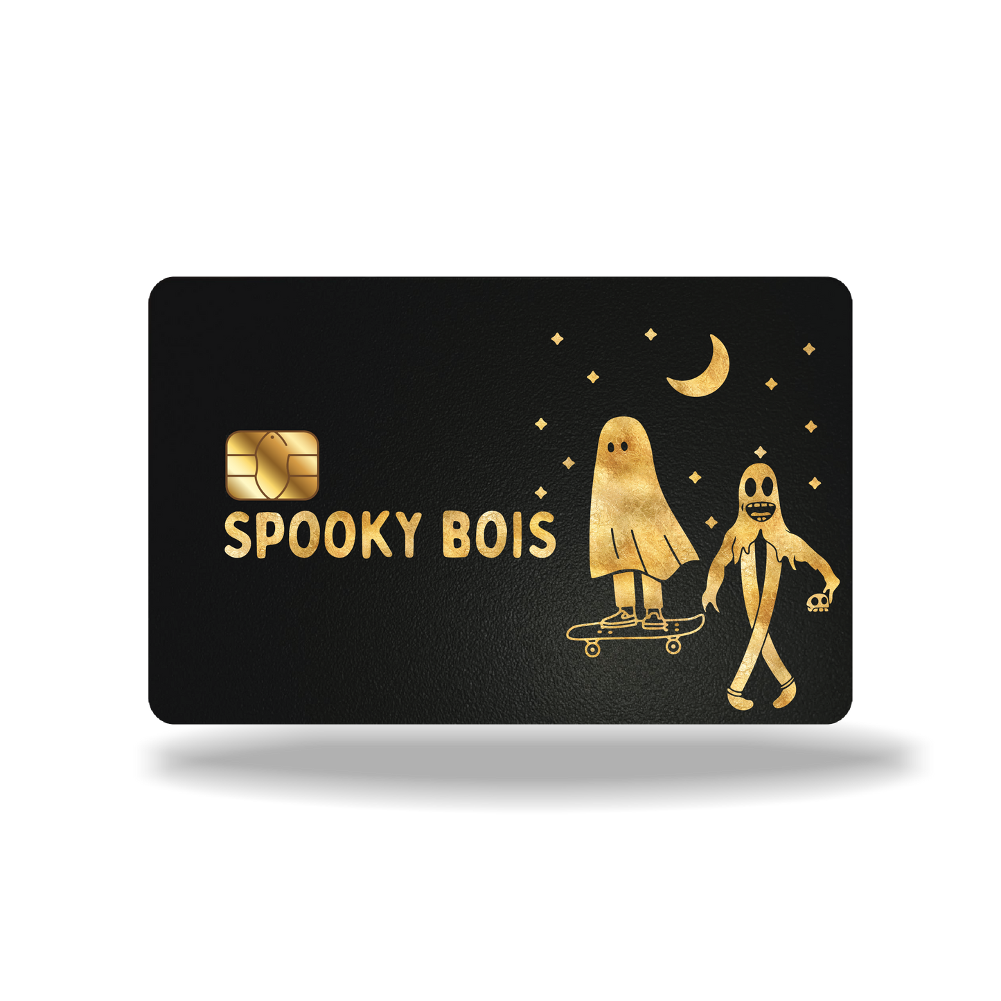 Metal Card Spooky Bois