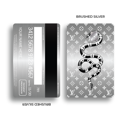 Metal Card Guccí x LV