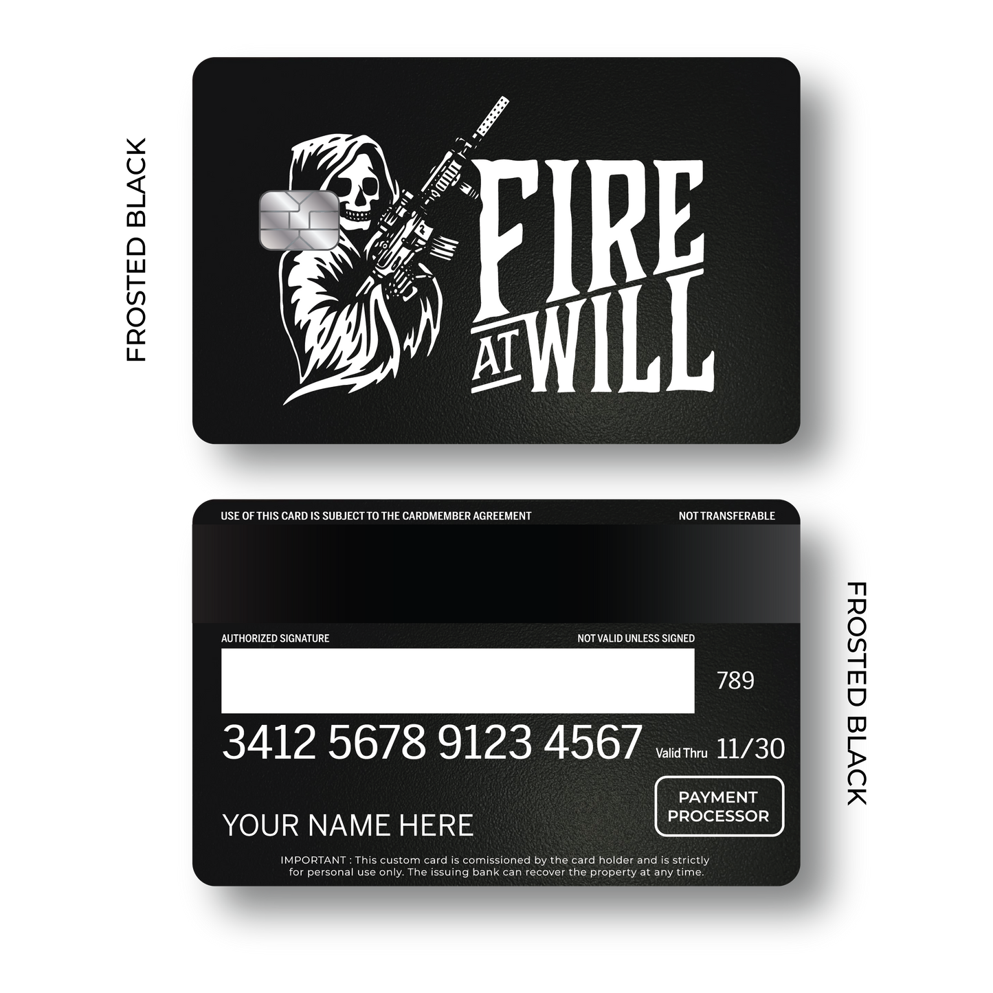 Metal Card Fire at Will