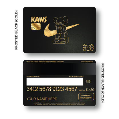 Metal Card Kaws