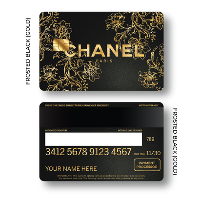 Metal Card Chanél