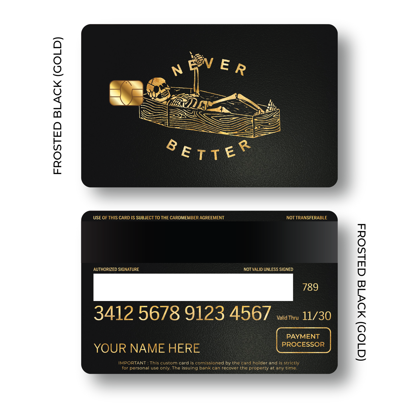 Metal Card Never Better