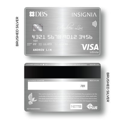 Metal Card DBS Insignia