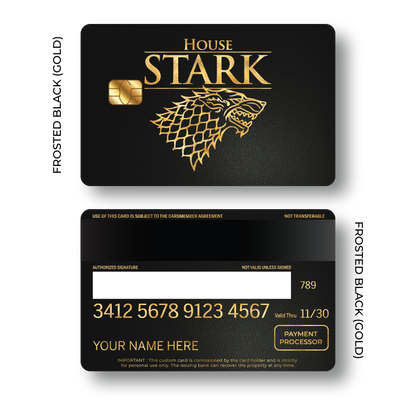 Metal Card House Stark