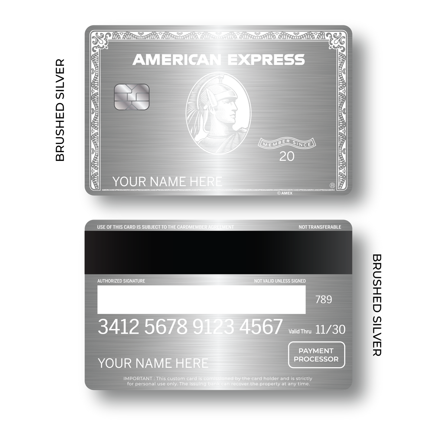 Metal Card AmEx