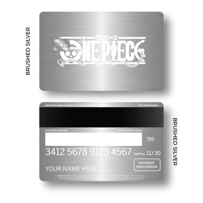 Metal Card One Piece