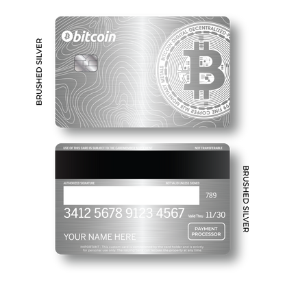 Metal Card Bitcoin V1