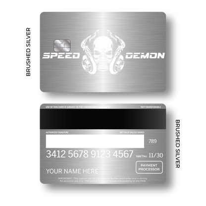 Metal Card Speed Demon