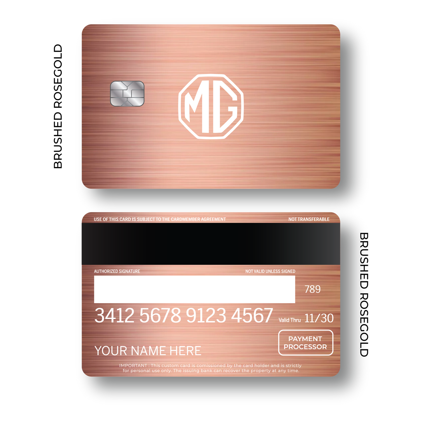 Metal Card MG