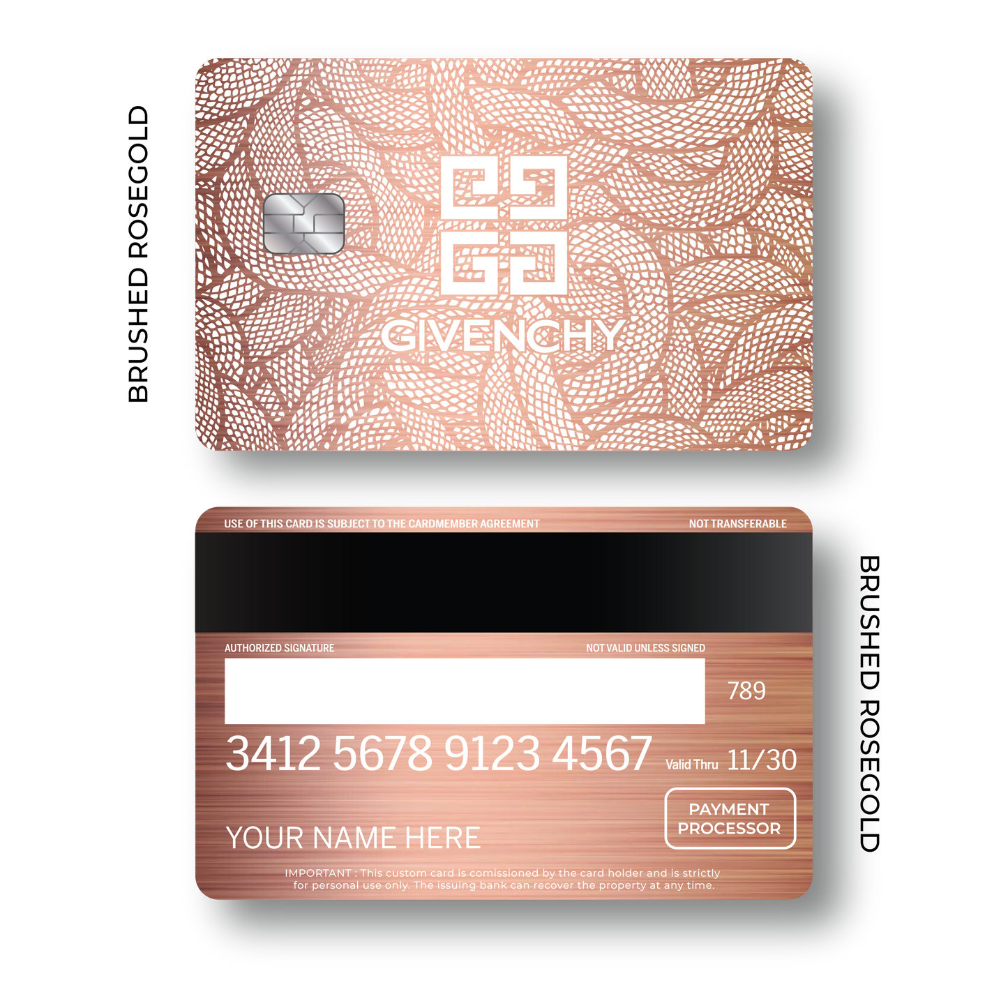 Metal Card Givenchy