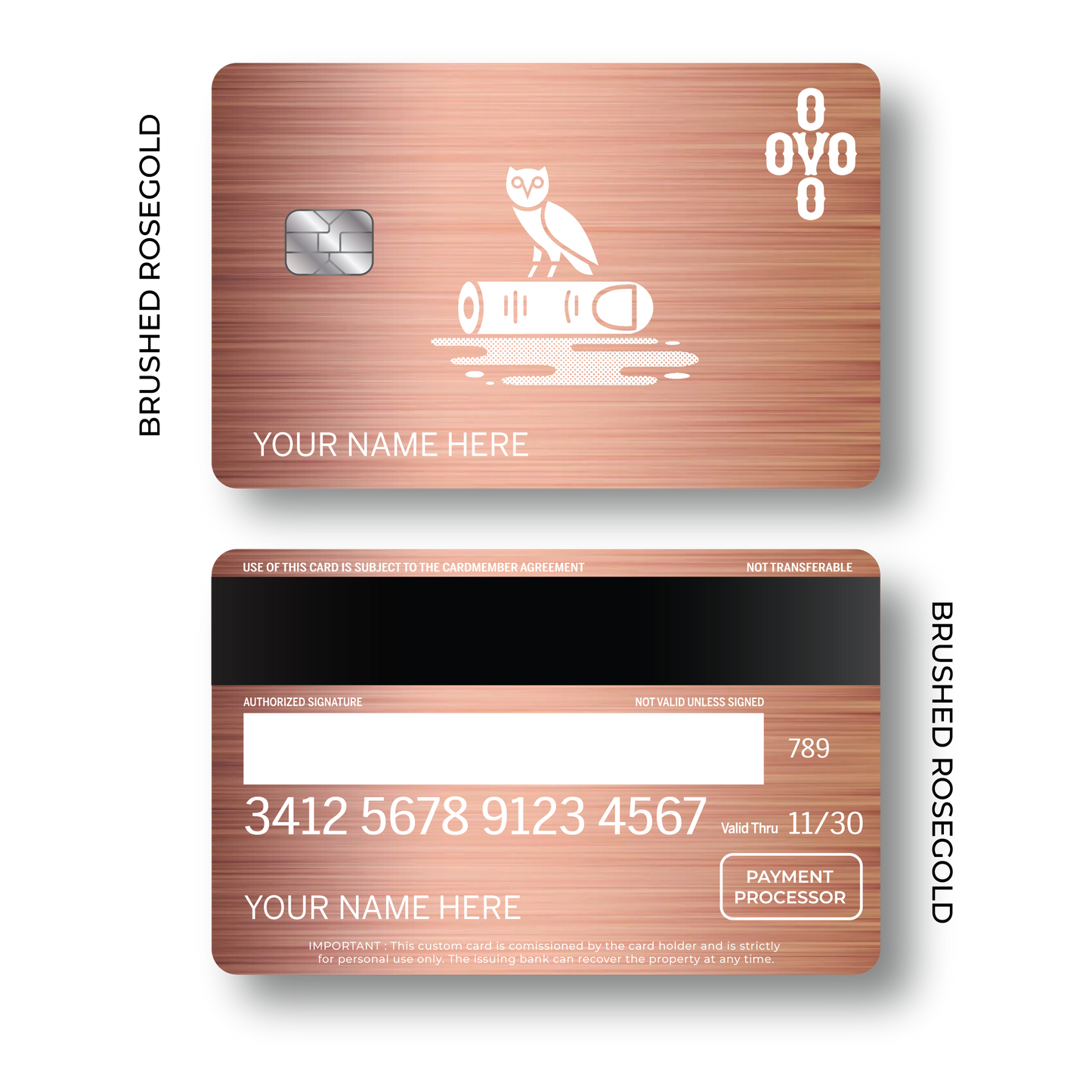 Metal Card O's Very Own V2