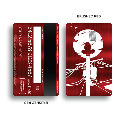 Metal Card Uchiha Itachi