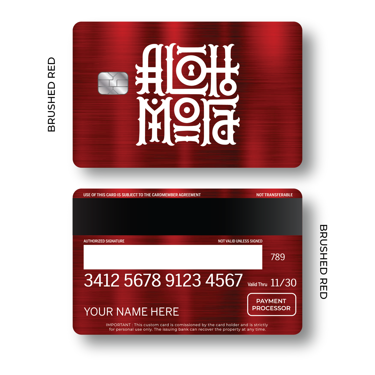 Metal Card Alohomora