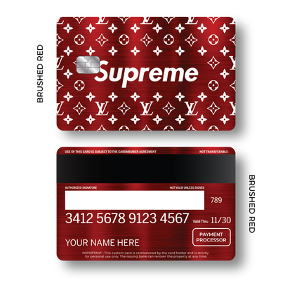 Metal Card Supreme x LV