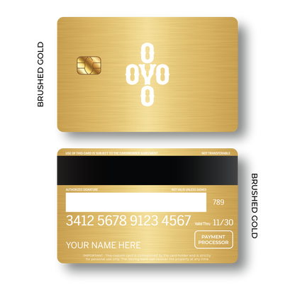 Metal Card O's Very Own V1