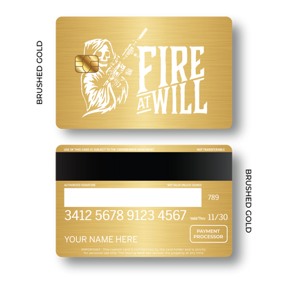 Metal Card Fire at Will