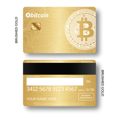 Metal Card Bitcoin V1