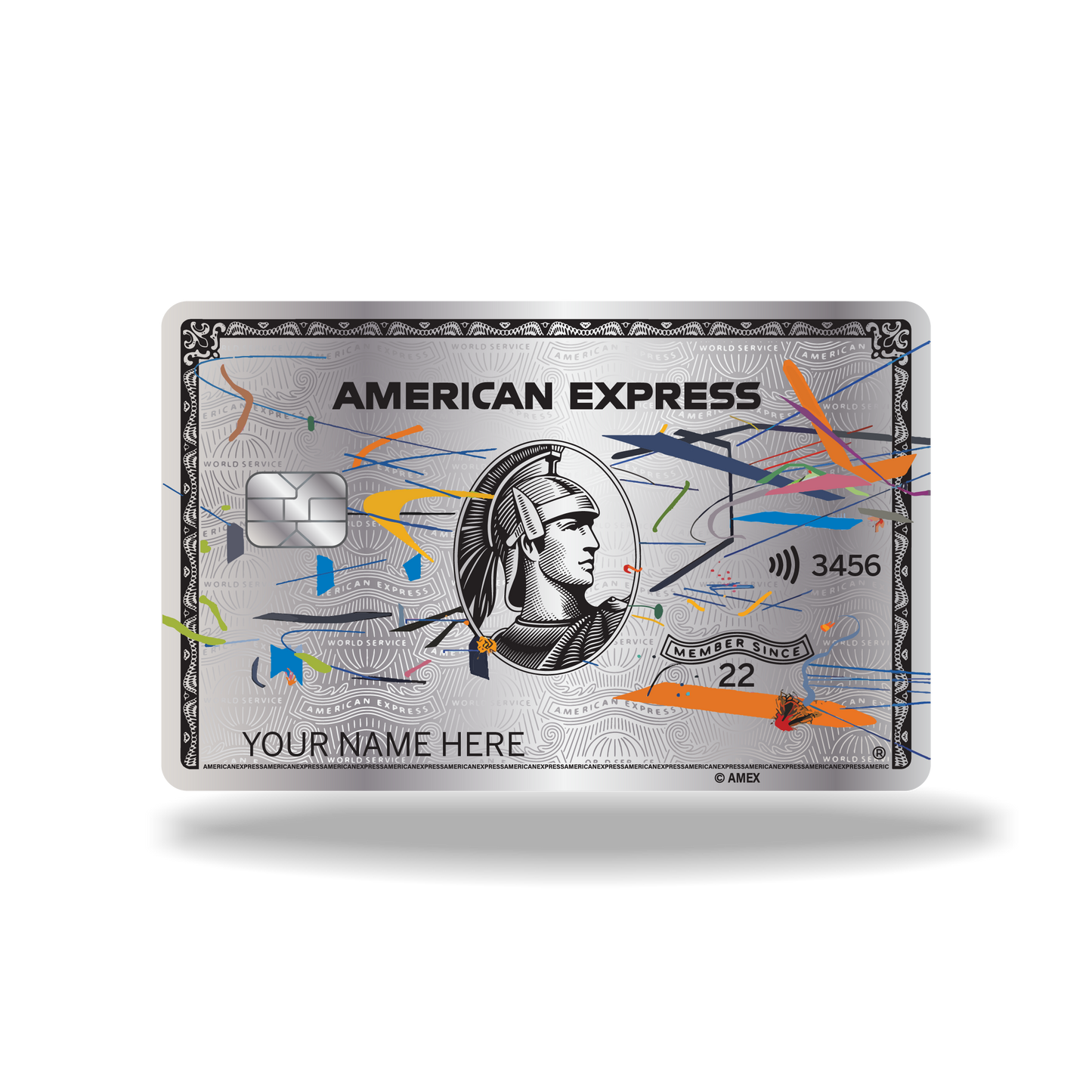 Metal Card AmEx Platinum JM Edition ( Premium )