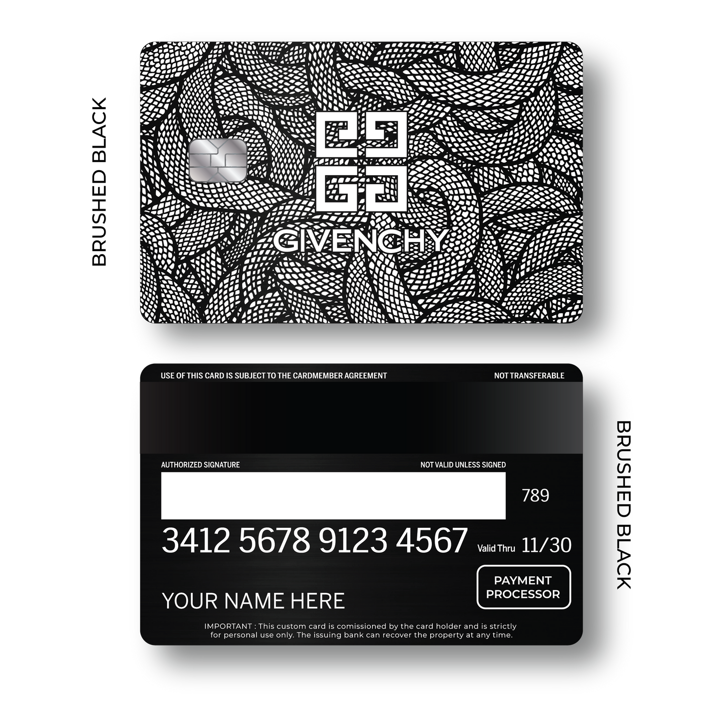 Metal Card Givenchy